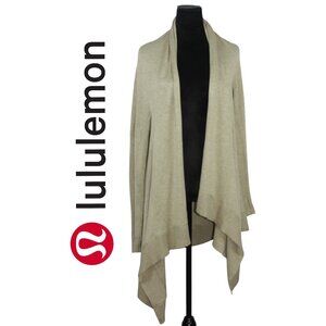 lululemon Sage Green Open Knit Cardigan Size XS/S